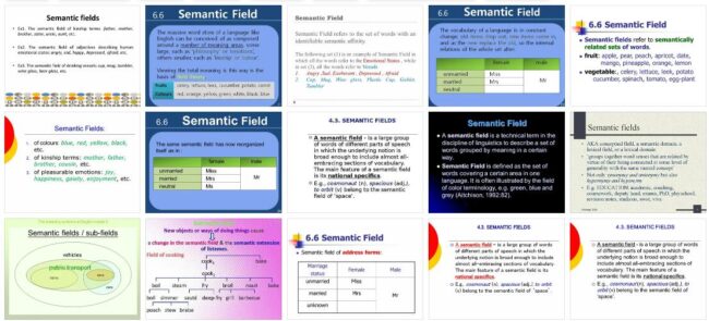 Semantic Field